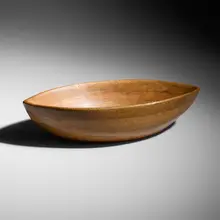 Mary Wright, Bowl, c. 1945, laminated and carved oak