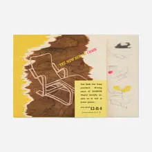 László Moholy-Nagy, The New Isokon Chair, printed paper