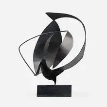 Boris Anastassiévitch, Untitled (Sculpture), c. 1980, painted steel