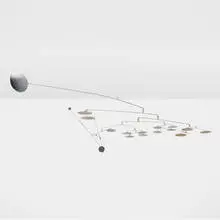 François Collette, Untitled (Mobile), 1971, metal