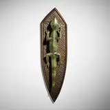 Lizard door knocker by Judy Kensley McKie, 1997, patinated bronze, sold Jun 2025