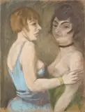 Georg Tappert, Zwei Freundinnen. 1920er Jahre