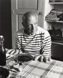 Robert Doisneau, Les Pains de Picasso, 1952, Späterer Silbergelatineabzug