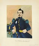 Adolf Dietrich, Landjäger Korporal Heinrich Dietrich, 1895, Aquarell und Gouache über Bleistift auf Velin