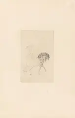 Pablo Picasso, Au cirque, 1905, Kaltnadel auf Velin