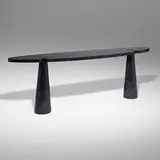 Angelo Mangiarotti, Eros console table, 1971, black marble