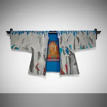 Jon Eric Riis, Kimono, c. 2007, metallic thread, silk
