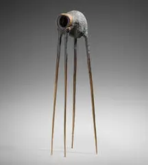 Nacho Carbonell, Time is a Treasure VI (Sculptural Clock), 2013, agate, bronze