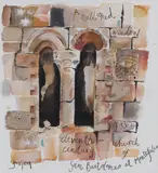Janice Gray Rsw, A pair of architectural watercolours