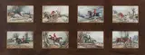 Henry Thomas Alken, Set of eight Hunting Vignettes, watercolour