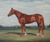 Richard Stone Reeves, 'Double Jump', oil on artists board