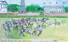 Elie Lambert, Chantilly, oil on canvas