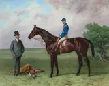 Harry Hall, Munden, oil on canvas