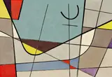 Jean Leppien, Komposition, 7/49 LXI, 1949, Öl auf Leinwand