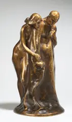 Buße/Le Pardon by Bernhard Hoetger, 1901, Bronze mit goldbrauner Patina. Höhe: 29 cm (11 ⅜ in.), sold Sep 2024