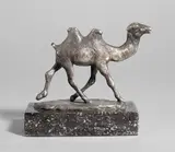 August Gaul, Kamel, 1915, Silber, auf Marmorsockel montiert