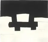 Eduardo Chillida, Berlin, 1990, Serigraphie mit Prägung auf Velin