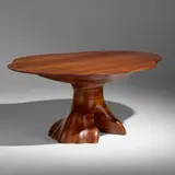 Custom Dining Table for a Private Residence by Wendell Castle, 1976, cherry, sold May 2022