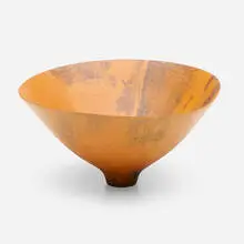 Vessel by Ron Kent, 1999, Norfolk Island pine, sold May 2022