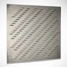 Michel Deverne, Cosmos No 4, 1972, brushed stainless steel, brushed aluminum