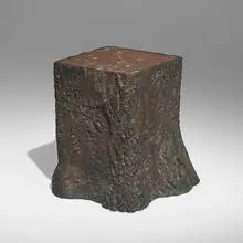 Wolfs + Jung, Stool, 2010, patinated cast bronze