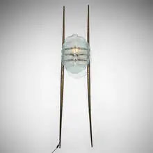Terence Main, Apparition of Ubiquity from the Apparition series, c. 1989, patinated and cast bronze, glass