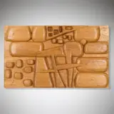 Antanas Mončys, Untitled (Wall Sculpture), carved pine