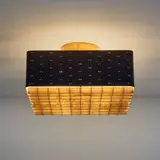 Paavo Tynell, Ceiling lamps model 9068, c. 1960, lacquered steel, brass, frosted glass