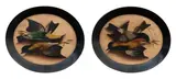 Michelangelo Meucci, A pair of oval still lives of dead birds