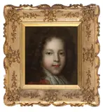 Nicolas de Largillière, Portrait of Prince James Francis Edward Stuart, the 'Old Pretender' as a boy, oil on canvas