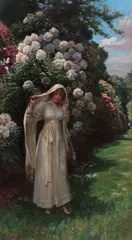 Robert Payton Reid Arsa, A Lovers' Tryst, oil on canvas