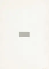 Ohne Titel by Blinky Palermo, 1971, Serigrafie auf Karton, sold Dec 2017