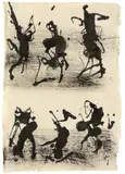 Henri Michaux, Komposition. (Vor) 1959