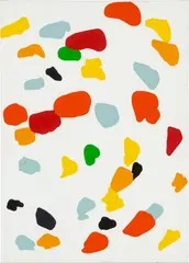 Ohne Titel (Drop) by Diango Hernández, 2016, Acryl auf Leinwand, sold Nov 2024