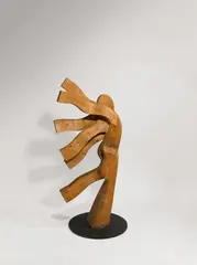 Ursula Sax, Danzante I, 1972, Holz