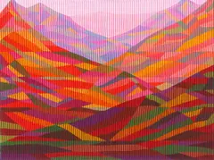Antonio Marra, In die Ferne Schweiftender Blick, 2010, Acryl auf Leinwand