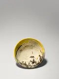 Scene de Tauromachie by Pablo Picasso, 1954, Schüssel, weißes Steingut, mit Engobenbemalung, teilweise glasiert. Ø 18 cm (7 ⅛ in.); ceramic, Madoura edition, sold Nov 2019
