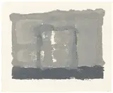 James Bishop, Ohne Titel, 1987, Öl auf Bütten