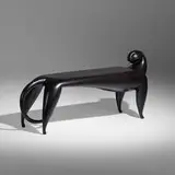 Judy Kensley McKie, Jaguar bench, 1992, patinated bronze