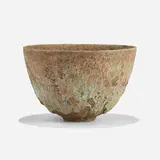 Gertrud and Otto Natzler, Large bowl with unique glaze
