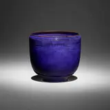 Gertrud and Otto Natzler, Vase form with indented lip