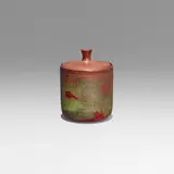 Gertrud and Otto Natzler, Cylindrical covered jar