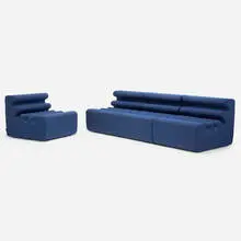 Liisi Beckmann, Karelia modular seating system, upholstery over foam