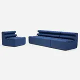 Liisi Beckmann, Karelia modular seating system, upholstery over foam