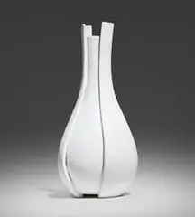 Wilhelm Kåge, Surrea vase, c. 1940, glazed stoneware