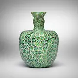 Fratelli Toso, Murrine vase, 1961-65, fused glass murrine