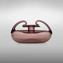 Soffiato vase, model 4368 by Fratelli Toso, c. 1923, soffiato glass with applied handles, sold Jun 2025