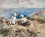 In Sight of Jura by Robert Gemmell Hutchison Rsa Rba Roi Rsw, oil on canvasboard, sold Apr 2017