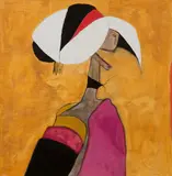 Pat Douthwaite, Purple coat