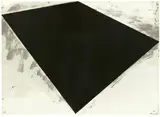 Richard Serra, Untitled (Philip Glass Poster)